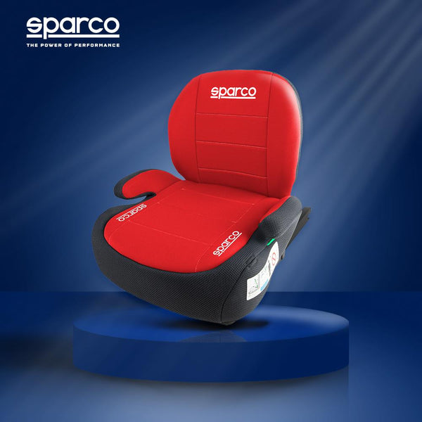 Sparco Universal Car Booster Seat I-size For 6–12 Years Red/Grey