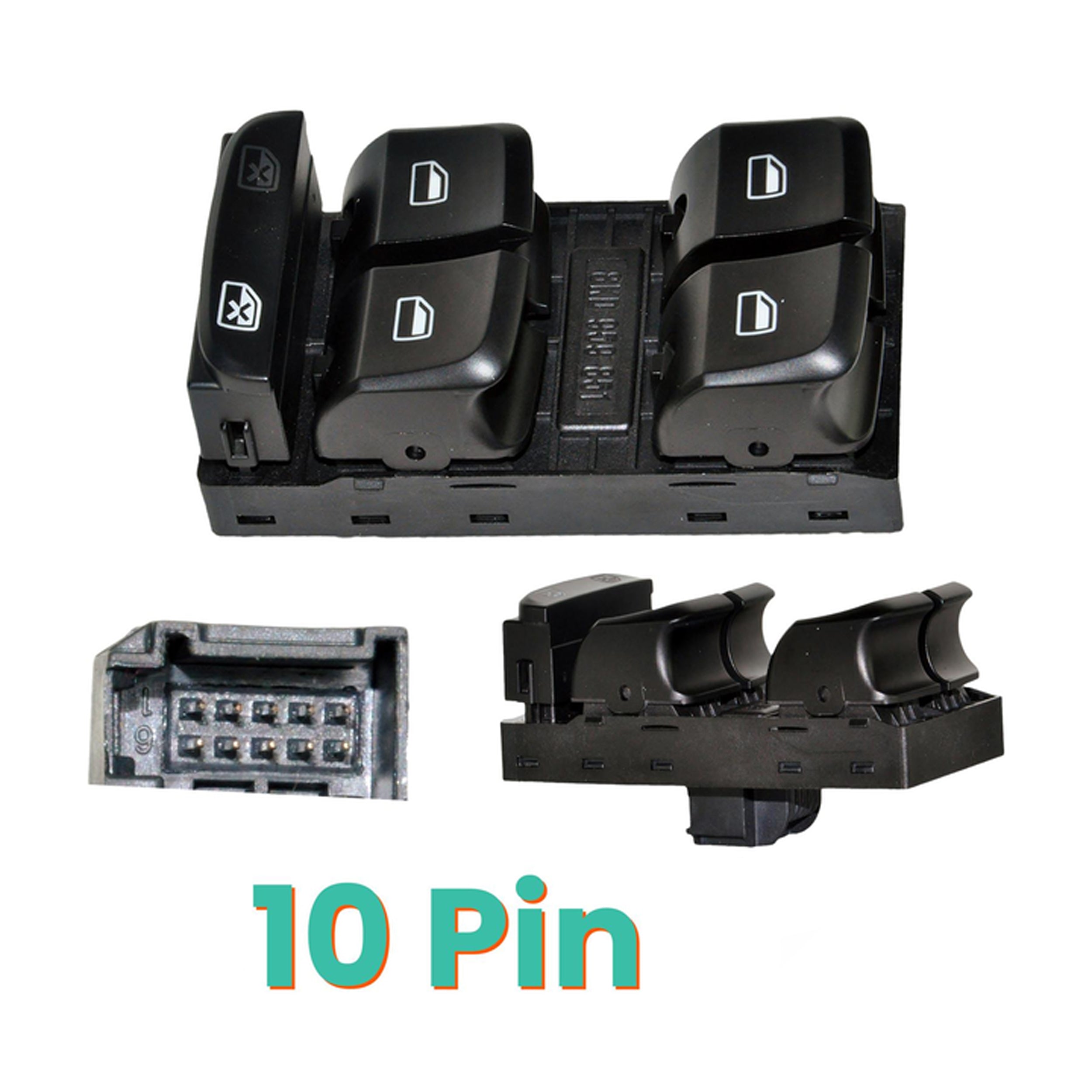 Master Window Control Switch Buttons Driver Side For Audi: A4, A4 Allroad, A5, Q5