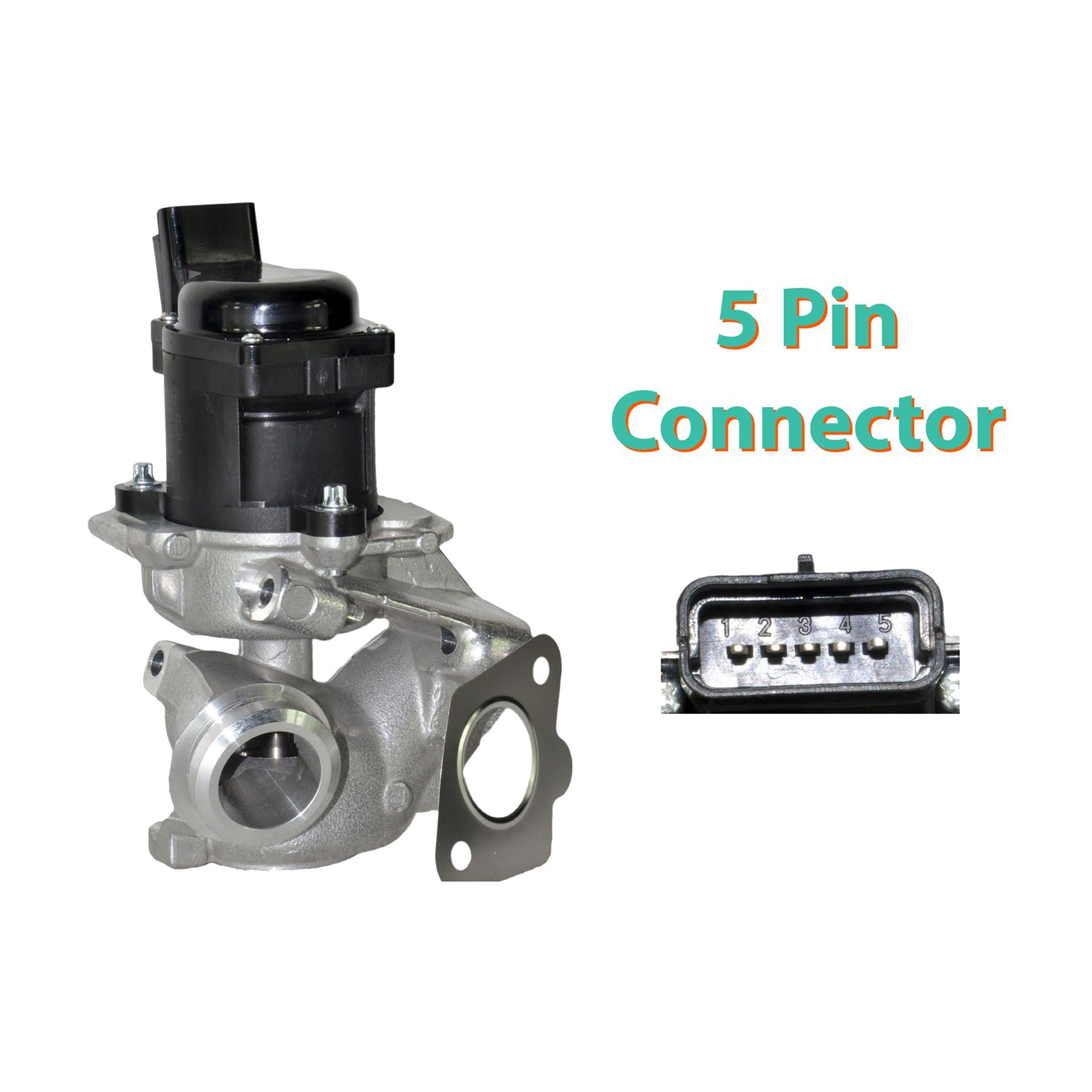 EGR Valve for Citroën: Berlingo, Fiat: Scudo, Ford: C-Max, , Mazda: 2, 3, Mini: Mini, Volvo: C30, S40, S80, V50, V70