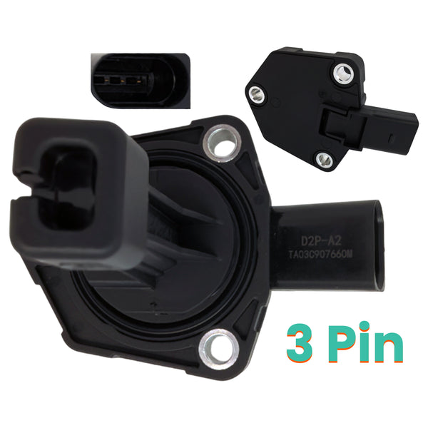 Engine Oil Level Sensor 03C907660M for Audi A1, A3, A4 B8, A5, A6, A8, Q5, Q7, and TT