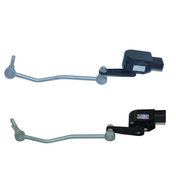 Front Suspension Ride Height Level Sensors (Pair) for Audi: A8, Q7, Bentley: Continental, Continental Flying Spur, VW: Phaeton, Touareg