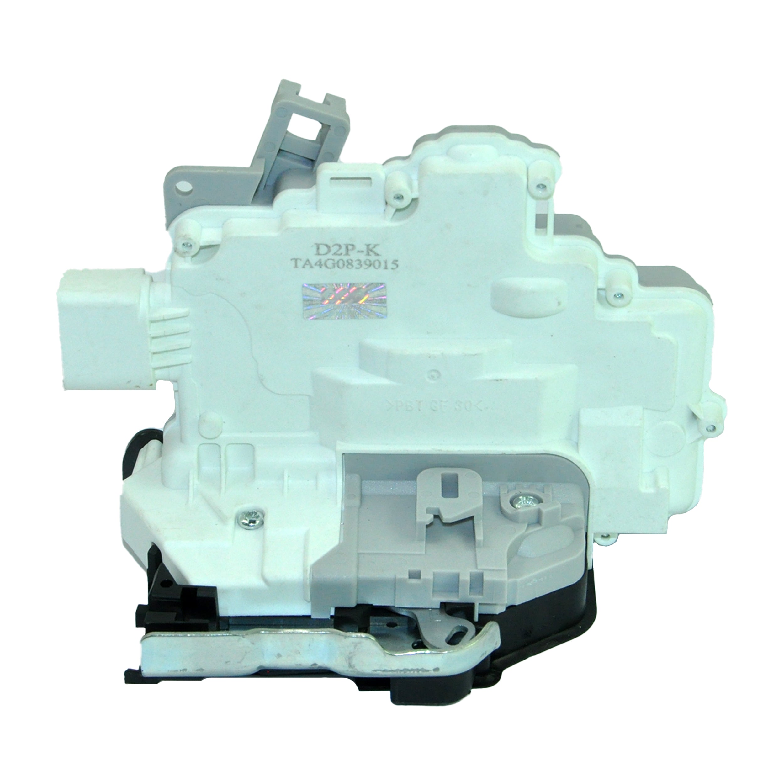 New rear passenger door lock mechanism ready to install on VW / Audi