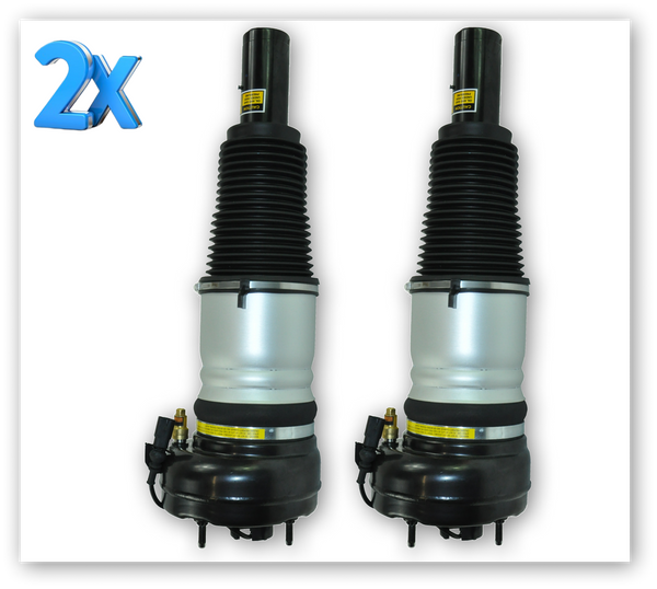 x2 Front Left Right Air Suspension Strut Shock Absorber for Audi: A6, A7, A8