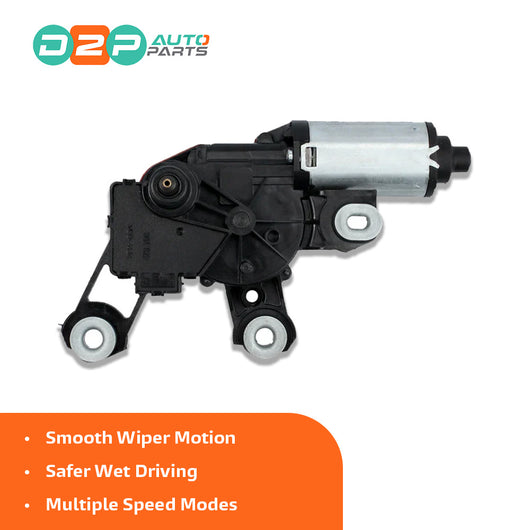 LST Rear Wiper Motor For Audi A4 B8 Avant - Includes Blade, Metal & Plastic, 4F9955711 Replacement