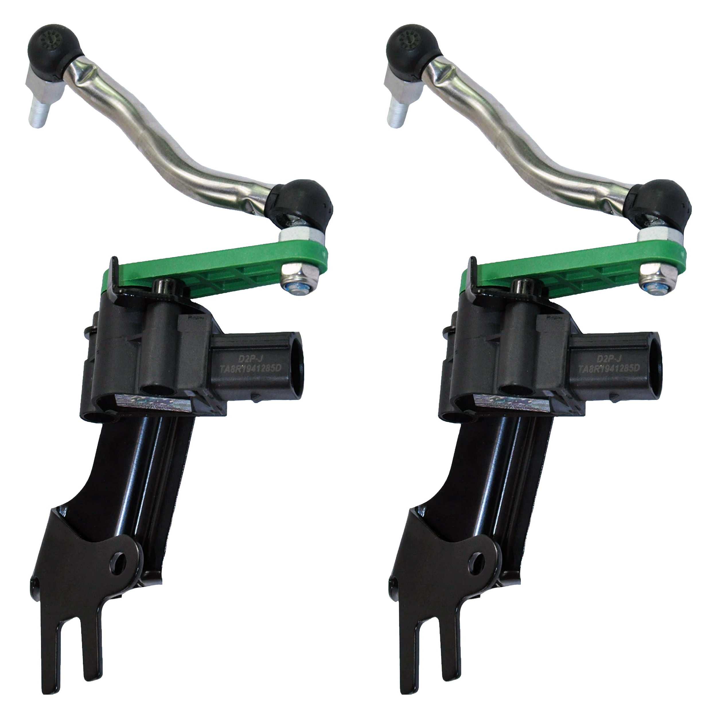 Pair Front Left Right Height Level Sensor for Audi: Q5, Porsche: Macan