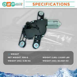 Škoda Octavia rear wiper motor assembly Specifications