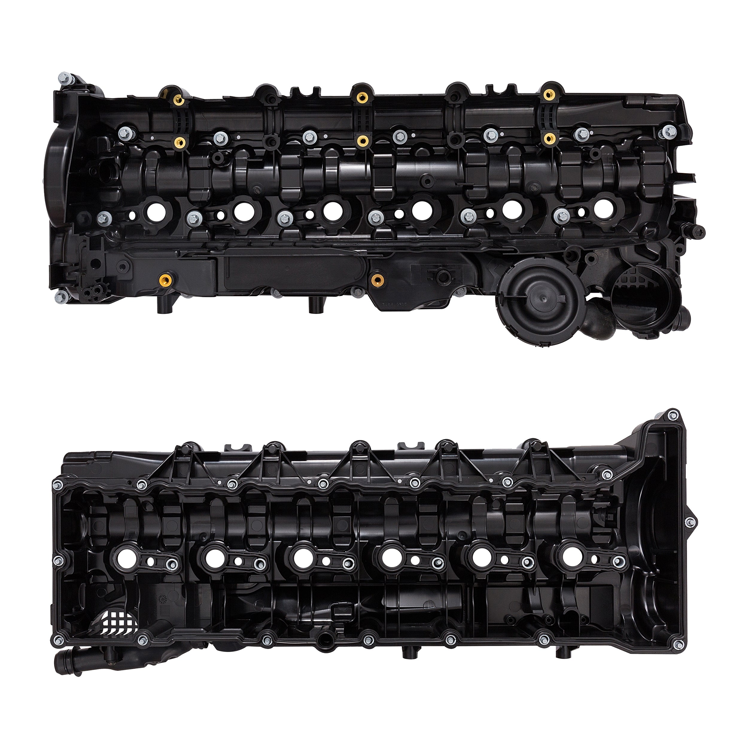 BMW cylinder head valve rocker cover, part number 11127812894, N47 engine