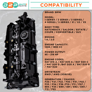 partibility of comparocker cover engine top for BMW 3 Series spare 