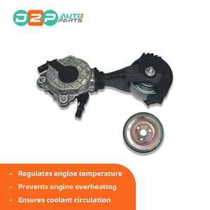 Black metal water pump pulley kit for MINI engine cooling system