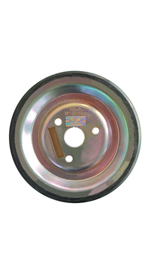 Water pump pulley replacement kit for BMW, Citroën, Peugeot – alloy pulley wheel visible