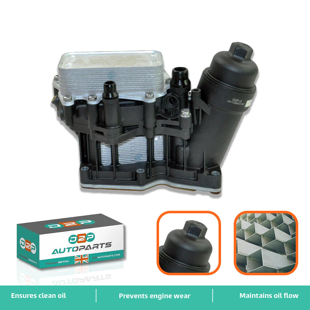 11428596283 Oil Cooler Filter Housing For BMW 1‑7 Series