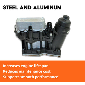 Engine Oil Filter Housing & Cooler For BMW 1 3 4 5 Series X1 X3 X5