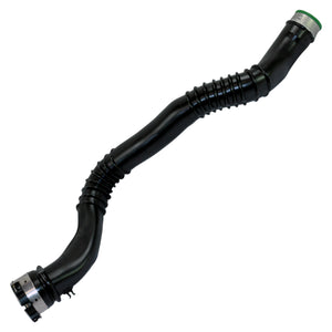 BMW 11617797483 turbo to intercooler charge air pipe close up