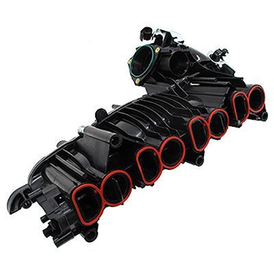 BMW 3 Series N47 engine inlet manifold with actuator and rods