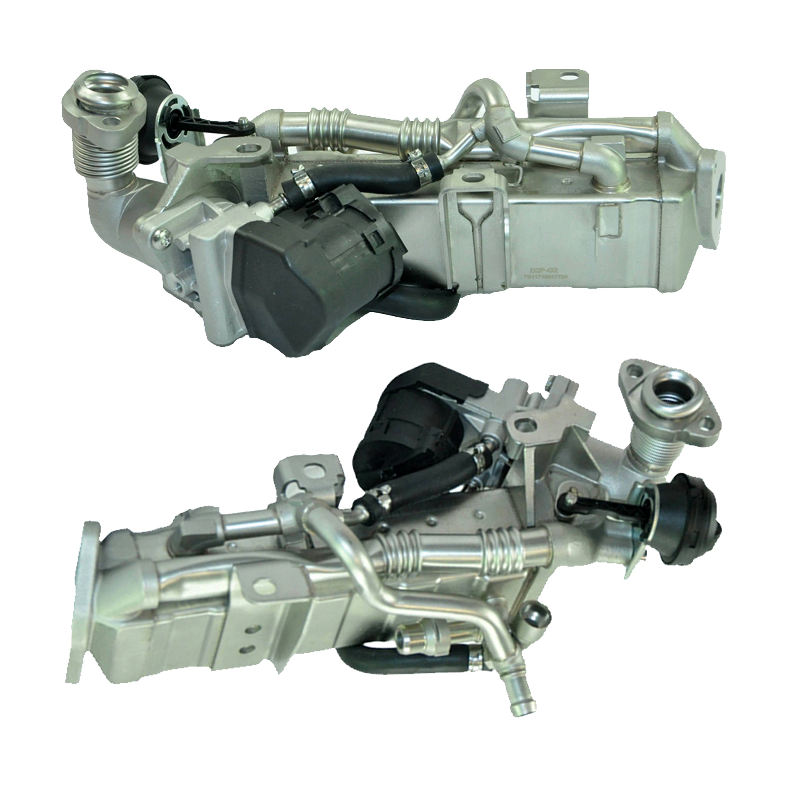 BMW EGR valve cooler alloy heat exchanger for 1 Series 2.0 d engines