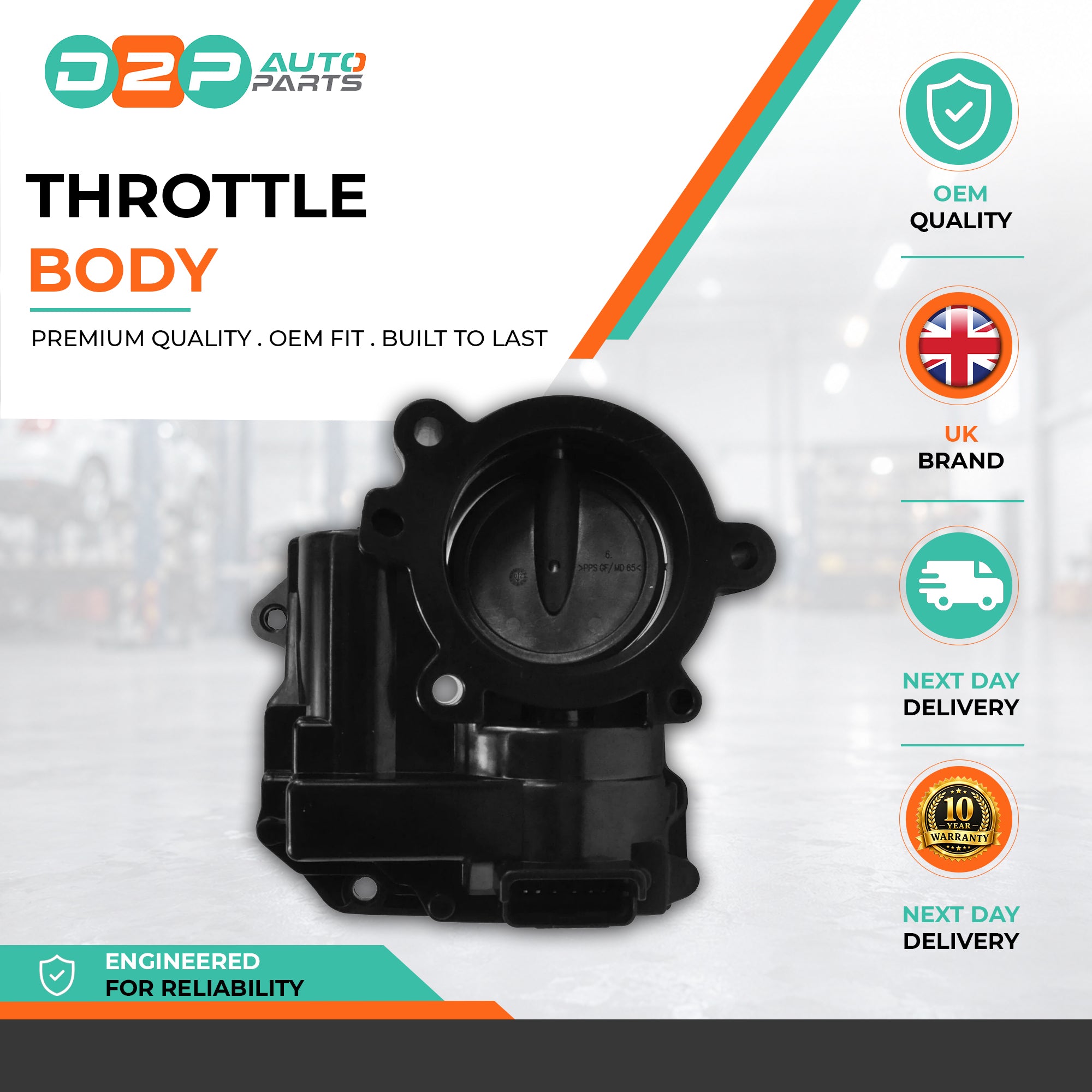 12 V Throttle Body 163631 For Citroen/Mini/Peugeot