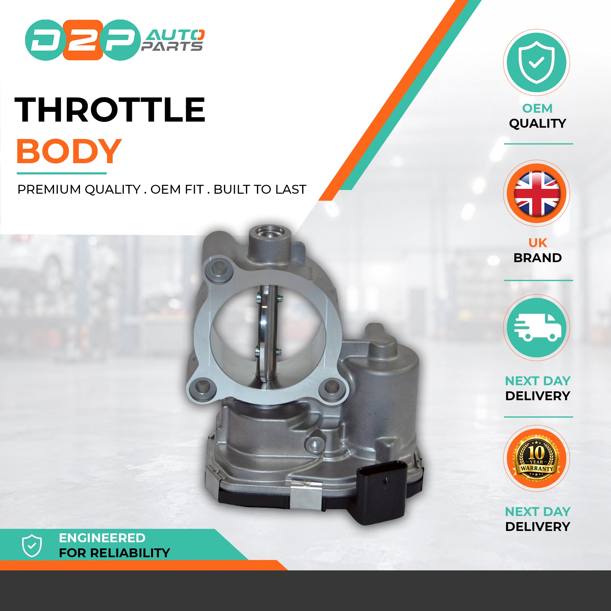 Throttle Body Housing For Bmw Mini 5-pin 13547810752 7810752 for BMW & Mini