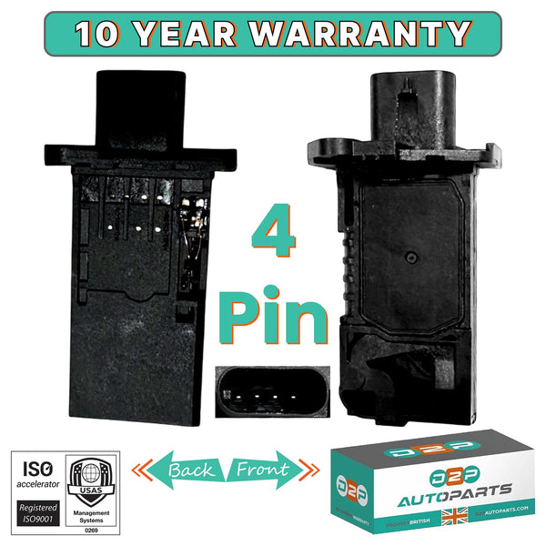 Aftermarket air mass meter sensor compatible with BMW OE 13628605565