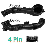 Air Intake Hose For BMW: 1 Series, 3 Series, E88, E83, E90, E91, E92, E93