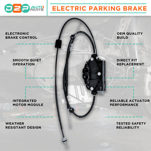 BMW X6 F16 electric handbrake actuator module replacement