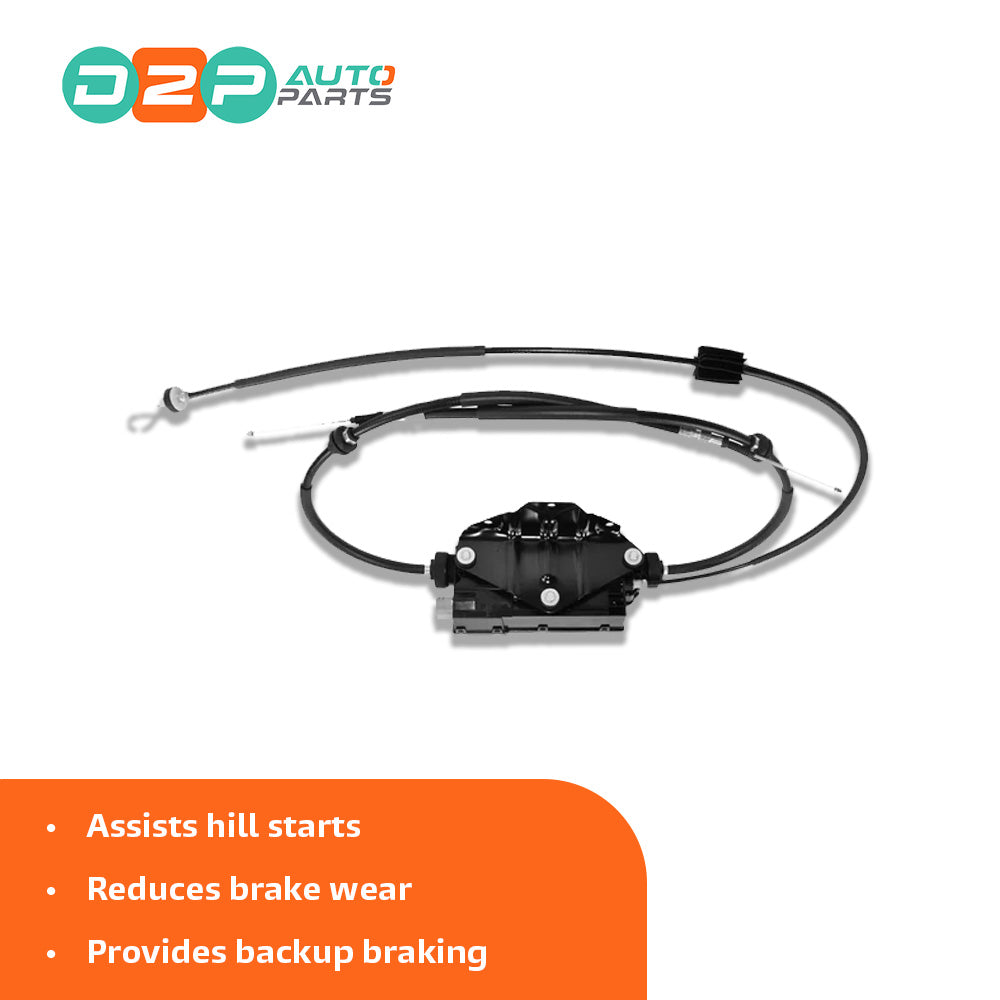 BMW X5 F15 parking brake control unit close-up
