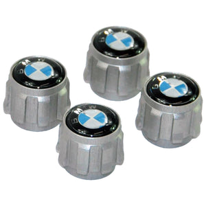 BMW alloy wheel valve caps – aluminium TPMS valve caps pack of 4