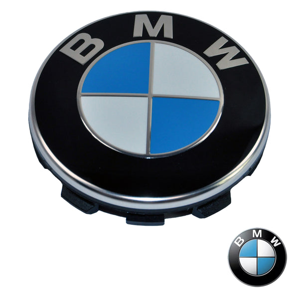 BMW Genuine Alloy Wheel Center Cover Hub Cap Chrome for BMW E46 E90 F10 F20 F30 F32 36136783536