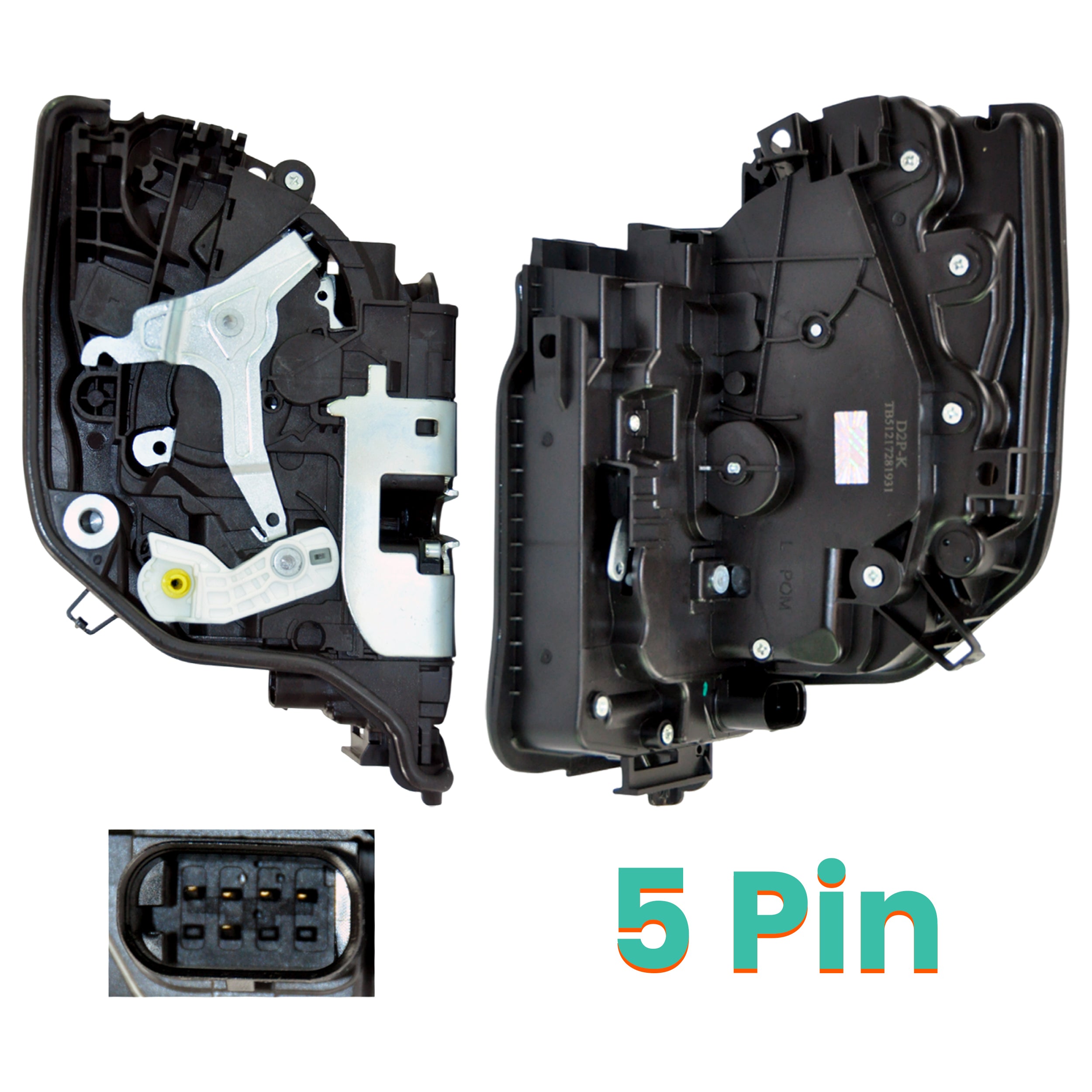 BMW front left door lock actuator 4-pin