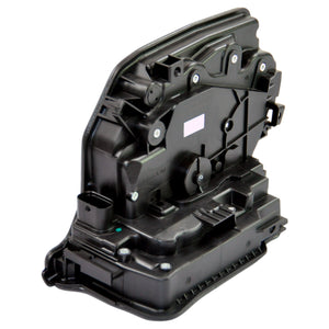 BMW right side door latch lock assembly close-up