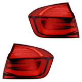 Rear Tail Light Lamps Left & Right Pair For Bmw 3 Series F30 F80 Saloon E-marked