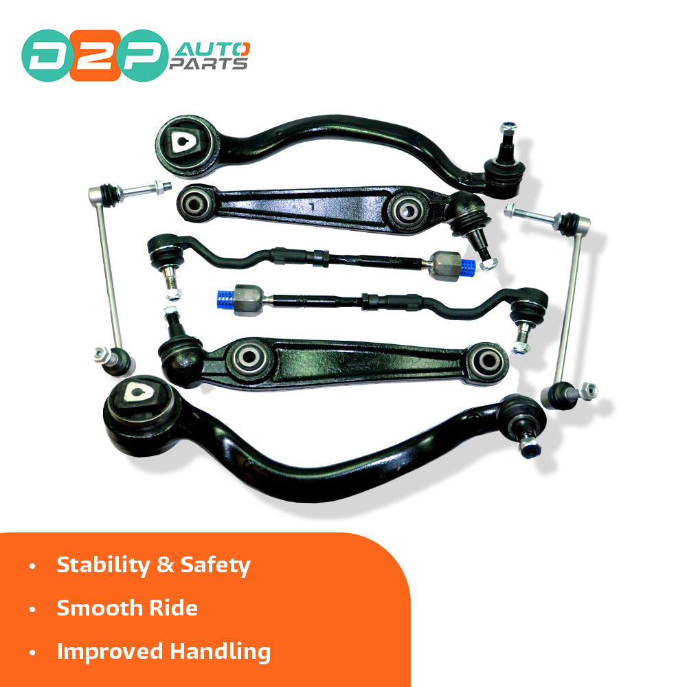 BMW X5 X6 front lower control arms replacement – left and right arms view