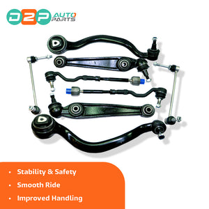 BMW X5 X6 front lower control arms replacement – left and right arms view