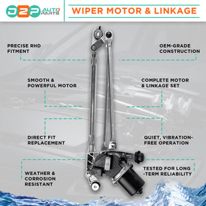 Citroën C3 right hand drive front wiper motor and linkage