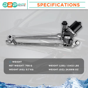 RHD front windscreen wiper motor linkage for Citroën DS3