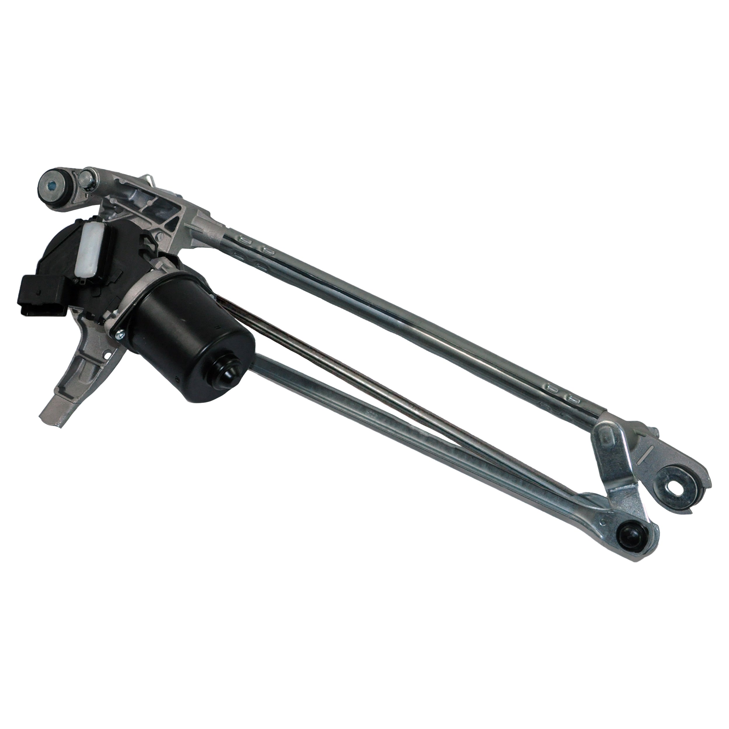 Front wiper linkage mechanism for right-hand drive Citroën C3 / DS3