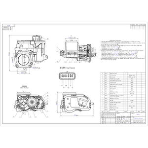 Vauxhall air intake throttle body diesel or petrol