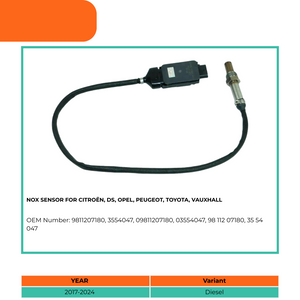 Toyota NOx sensor diesel engine