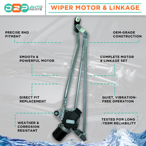  Front Windscreen Wiper Motor & Linkage for Dacia Logan & Sandero (2013–2022) – OEM Replacement 288006475R 