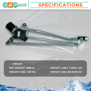 Specifications of Front Windscreen Wiper Motor & Linkage for Dacia Logan & Sandero (2013–2022) – OEM Replacement 288006475R 