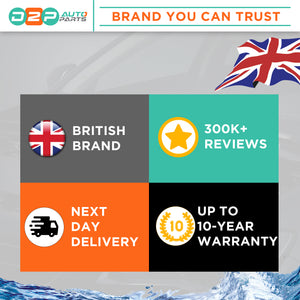 D2P Auto Parts trusted British brand with fast delivery and long warranty
