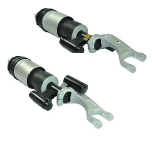 Front air suspension strut pair for Tesla Model S Model X close-up