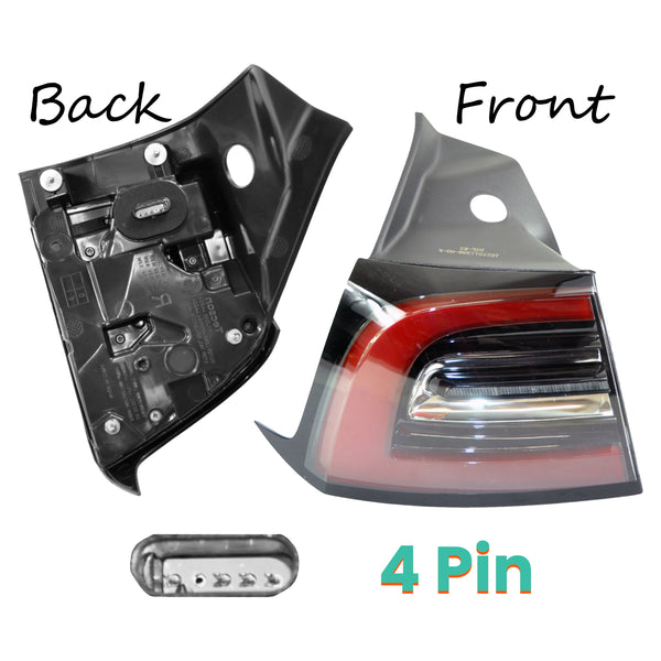 Rear Right Driver Side Outer Tail Light Brake Lamp For Tesla Model 3 Y 2017-ON