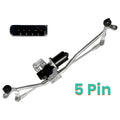 Front Wiper Motor & Linkage for Citroen Relay, Fiat Ducato, Peugeot Boxer | OE# 1363339080