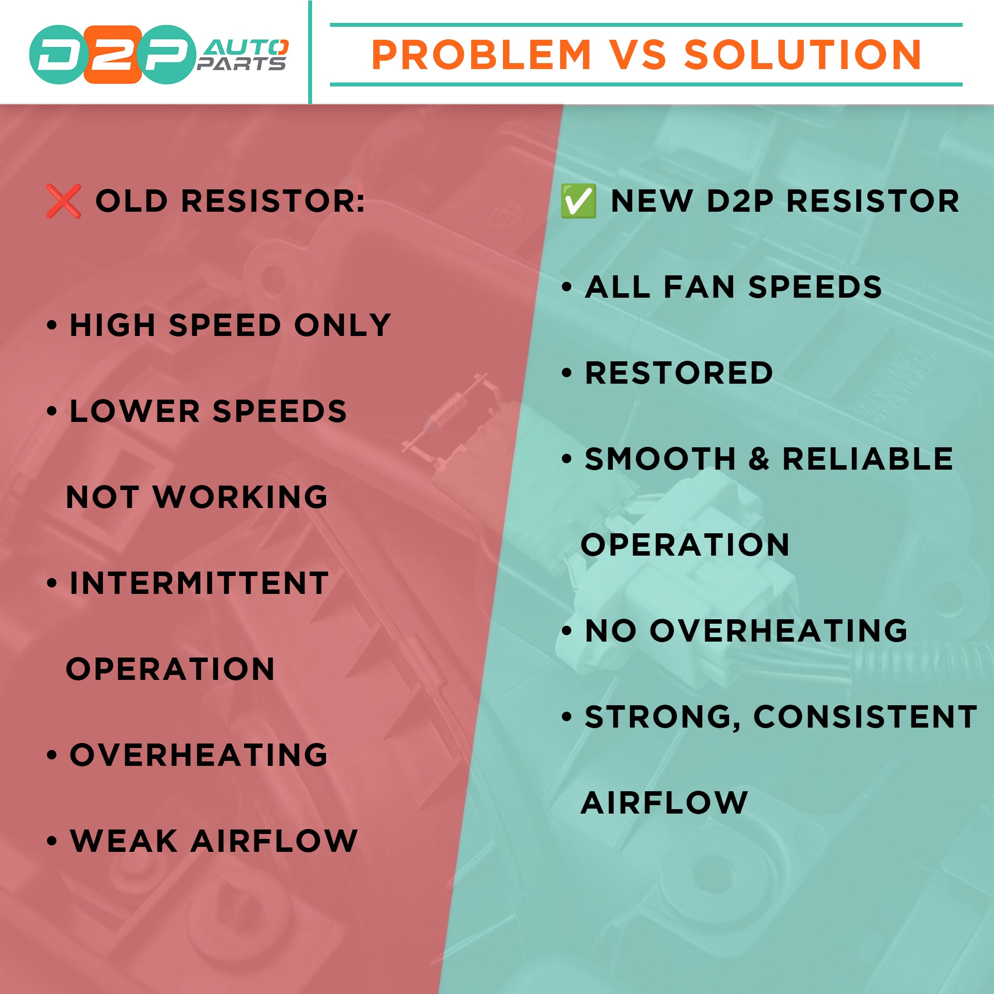 Focus C-Max heater blower resistor spare part photo
