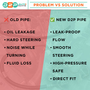 1722808 power steering pipe set spare part image