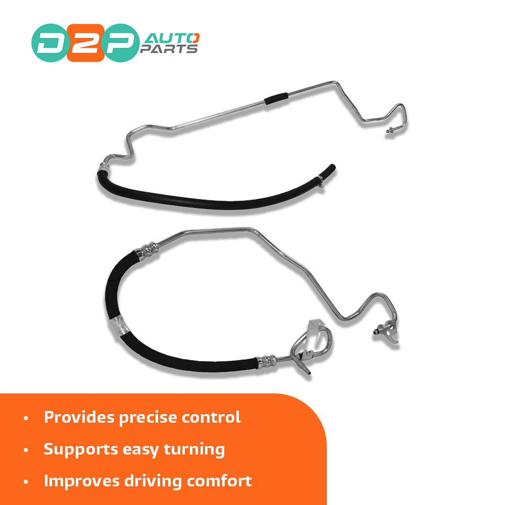 Pair of power steering high & low pressure hoses Ford Transit 2.2