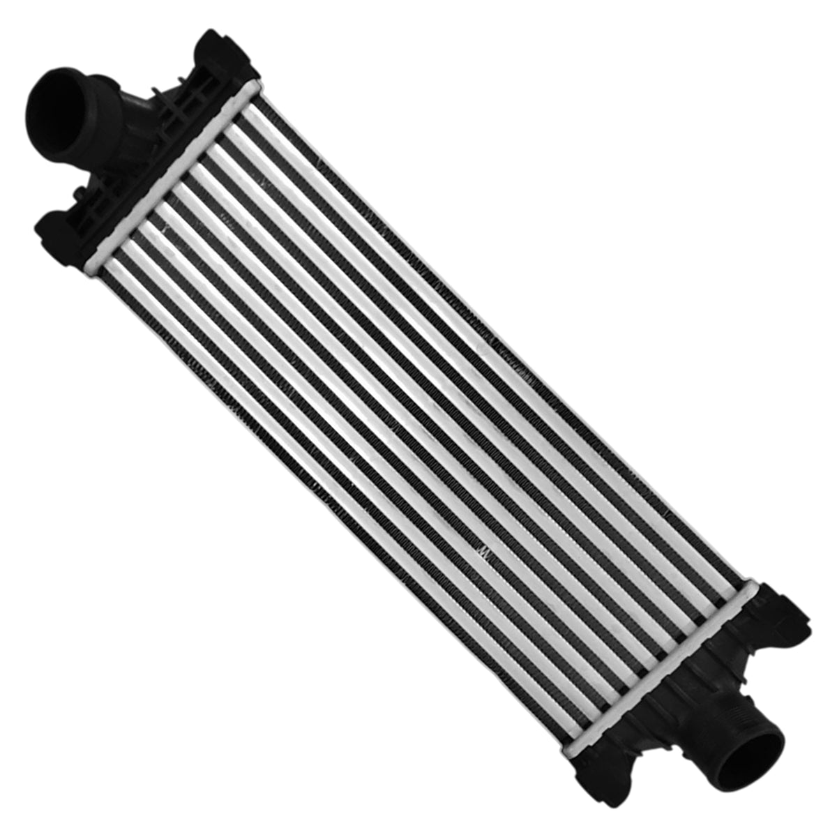 High efficiency aluminum intercooler core and cooling fins for Ford Transit Custom van