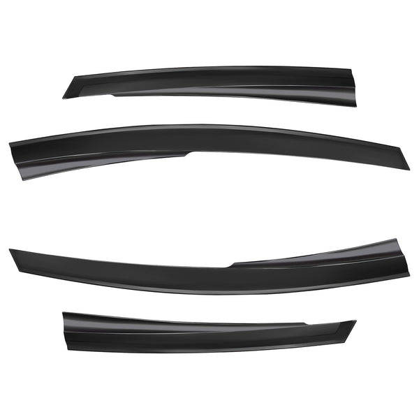 4pcs Of Front & Rear Wind Deflectors for Ford: Fiesta