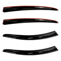 4pcs Of Front & Rear Wind Deflectors for Ford: Focus 2018- HB 5D/ SEDAN
