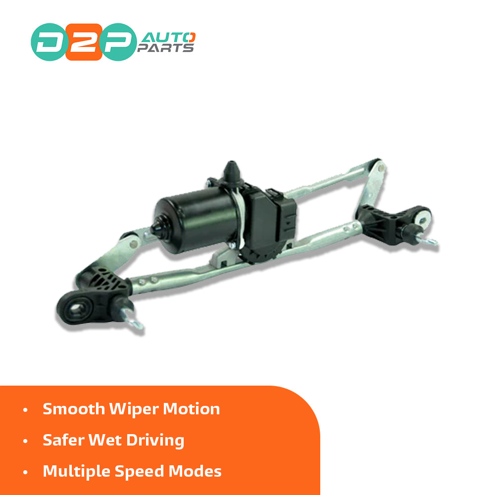 windshield wiper motor with linkage for Fiat cars image